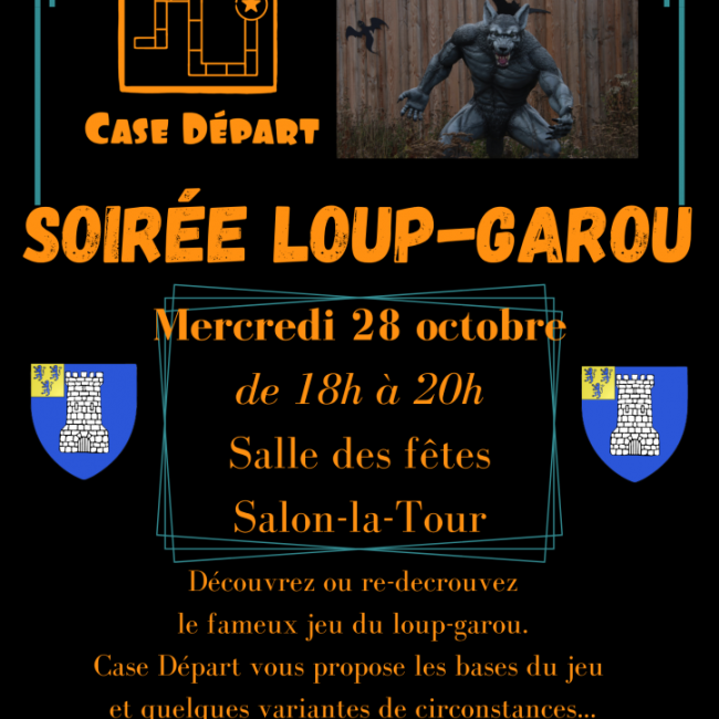 mercredi 28 octobre – soirée jeux « Loup-Garou »