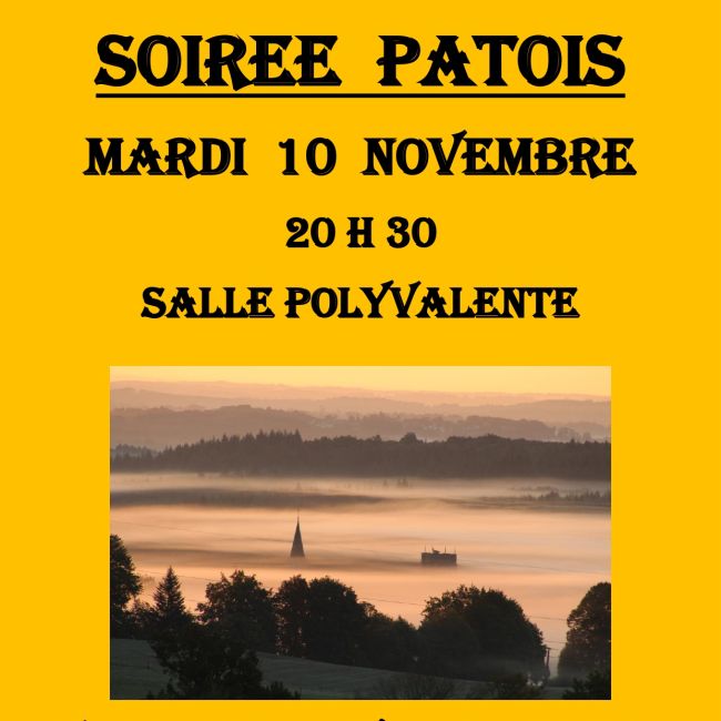 SOIREE PATOIS